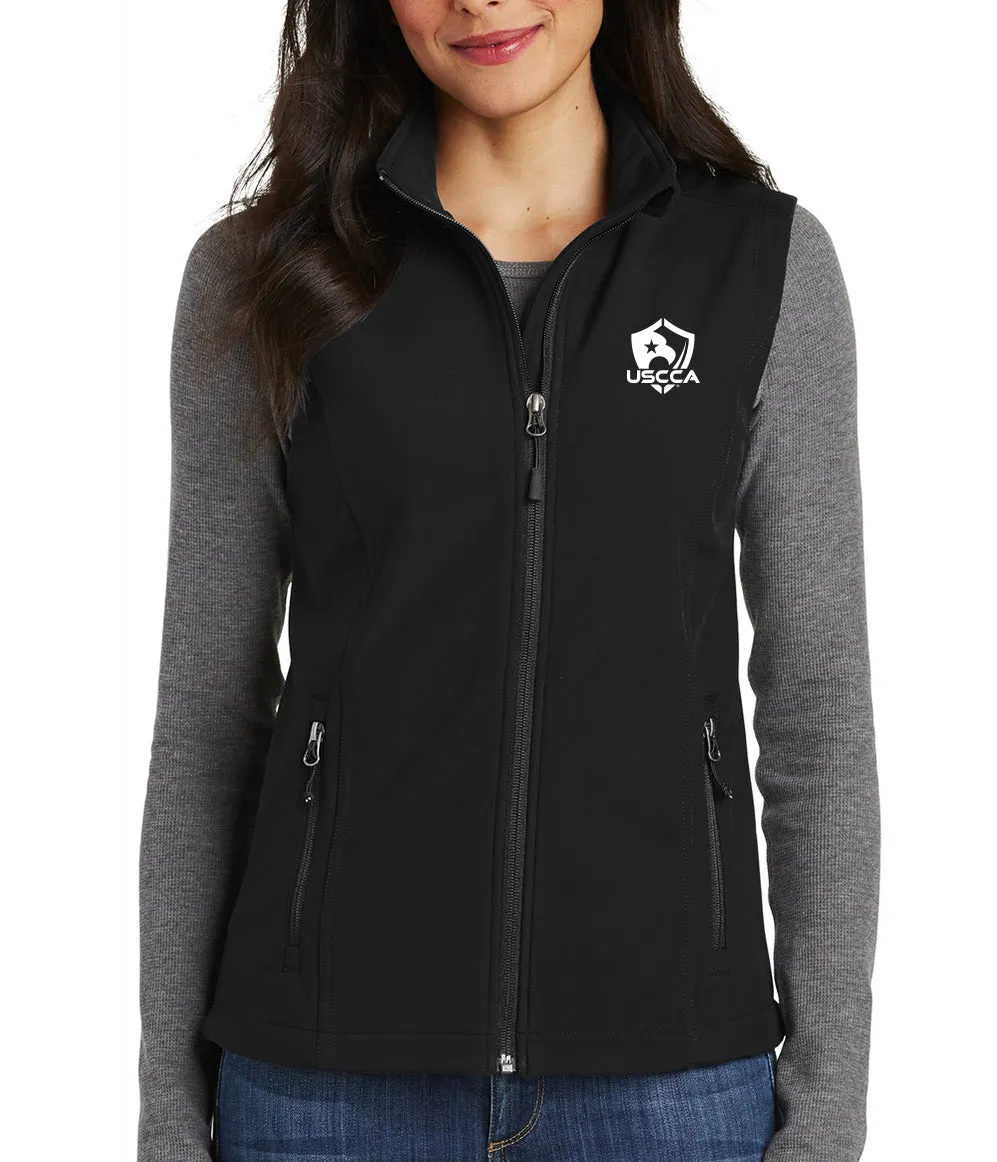 USCCA Ladies Port Authority® Core Soft Shell Vest
