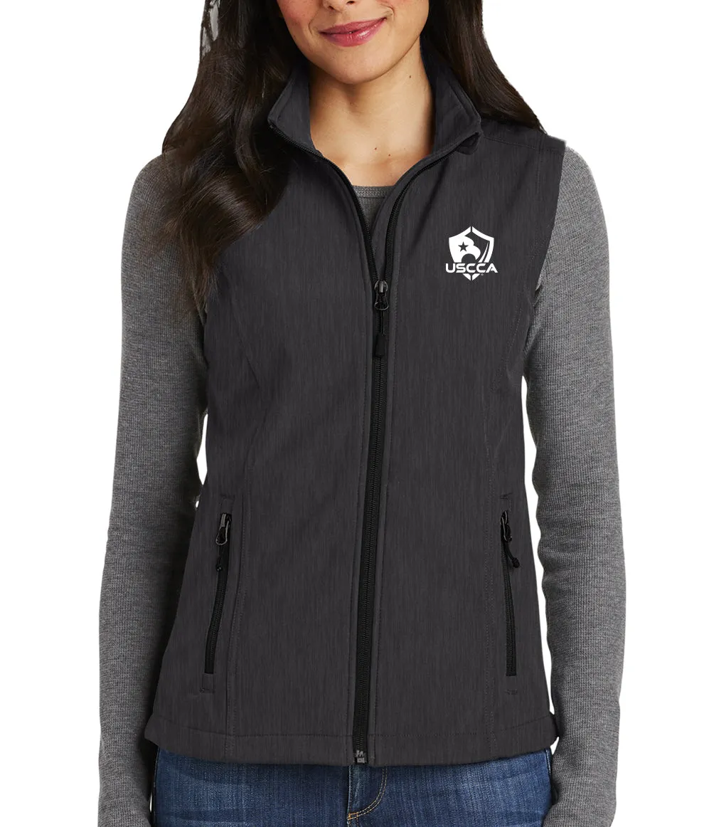USCCA Ladies Port Authority® Core Soft Shell Vest