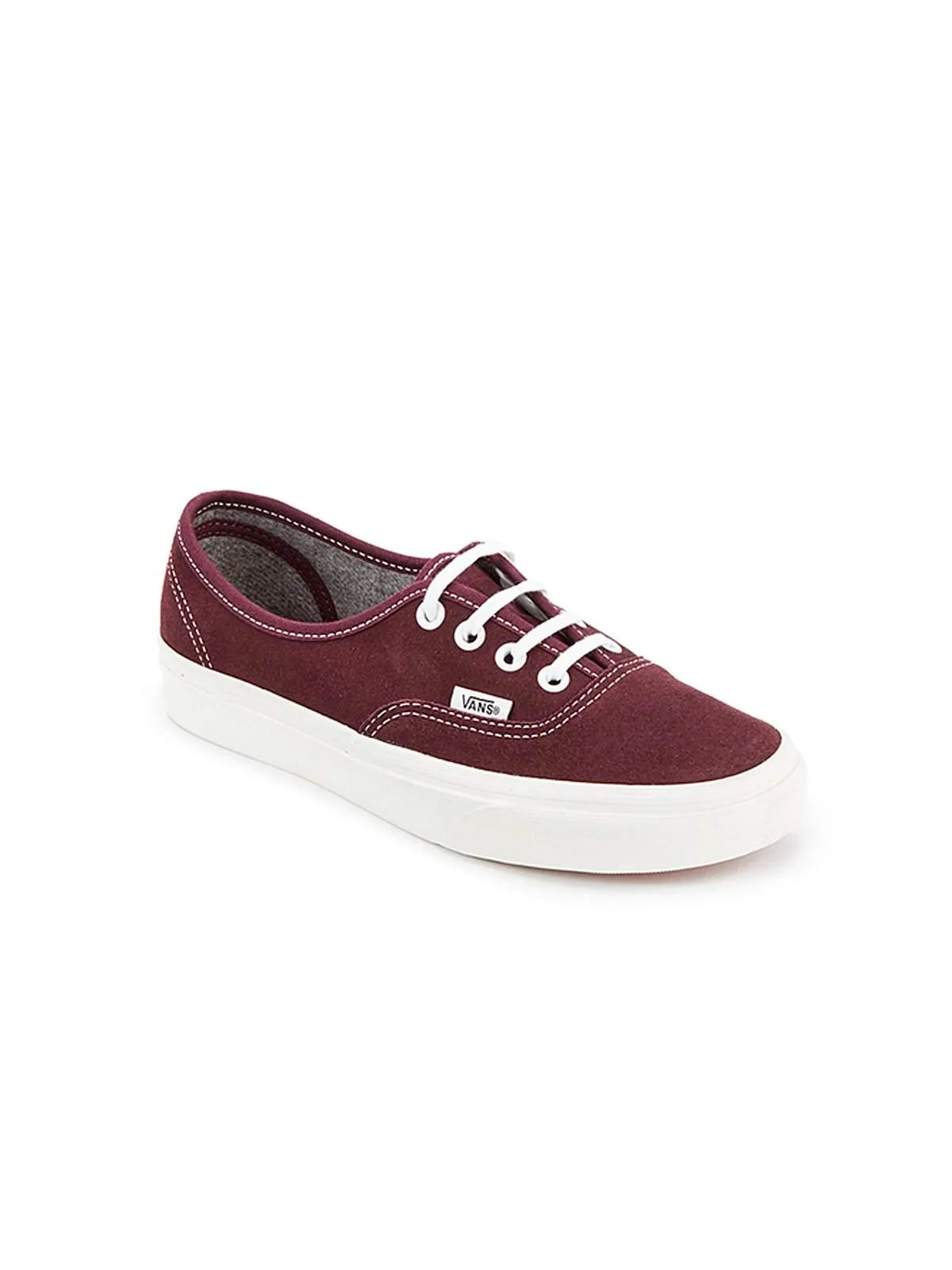 Vans Authentic Trainers Varsity Suede Red