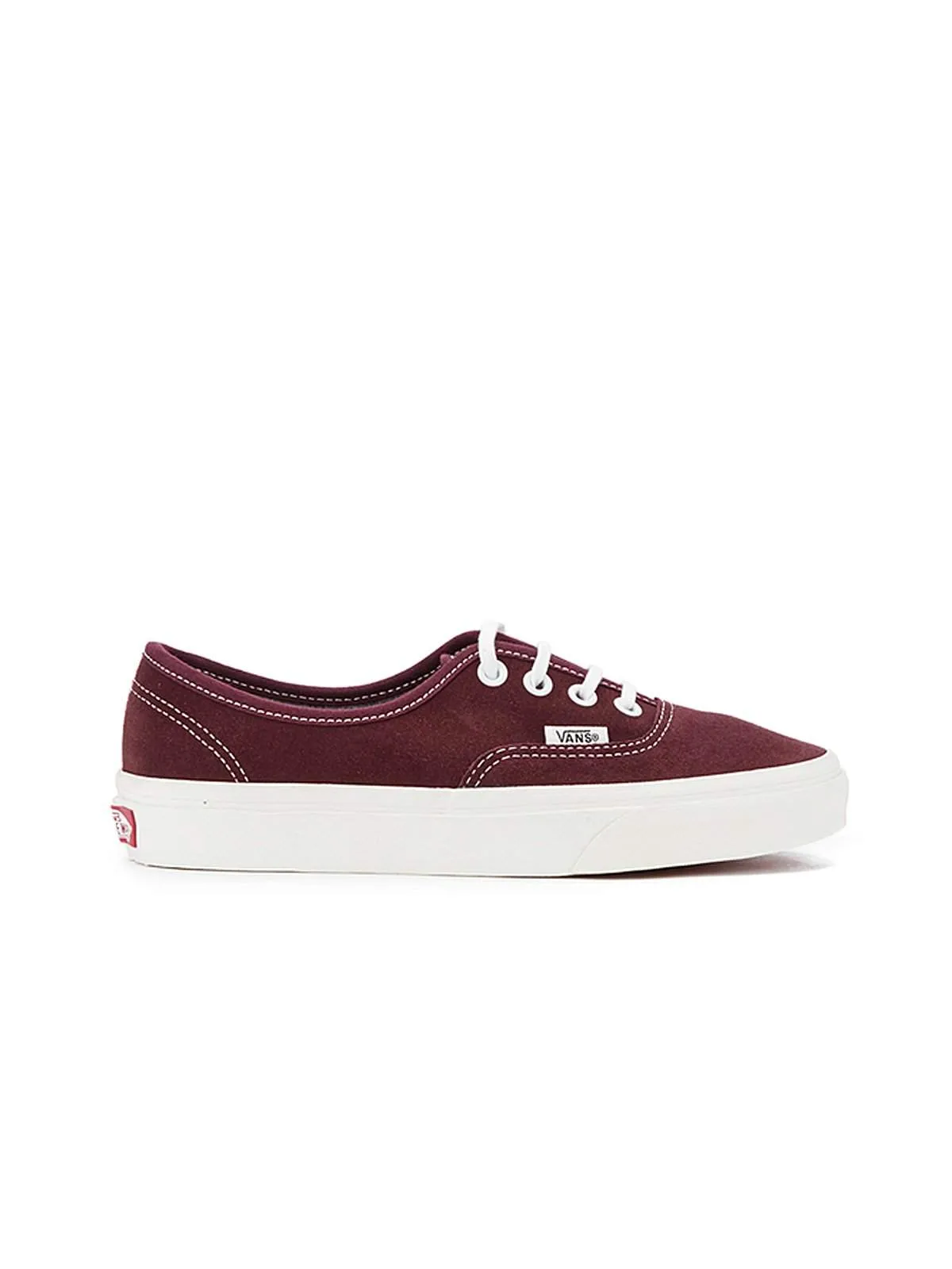 Vans Authentic Trainers Varsity Suede Red