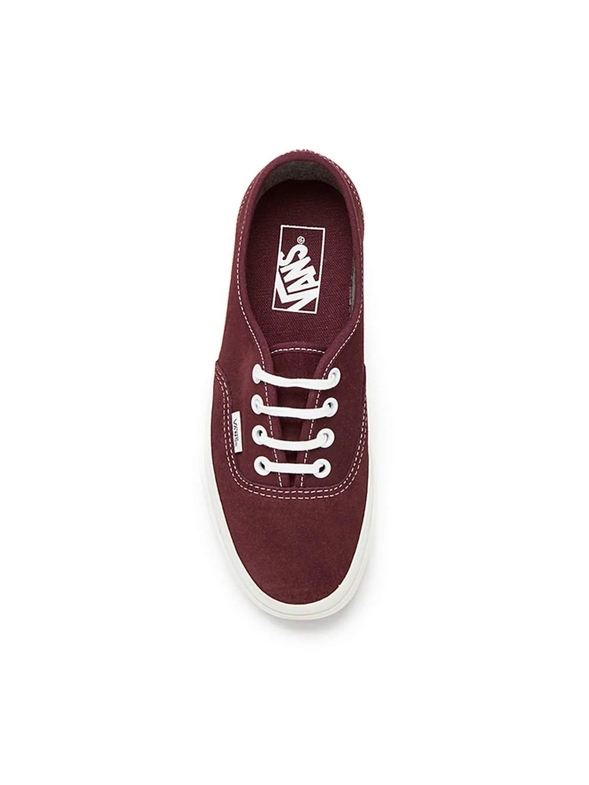 Vans Authentic Trainers Varsity Suede Red