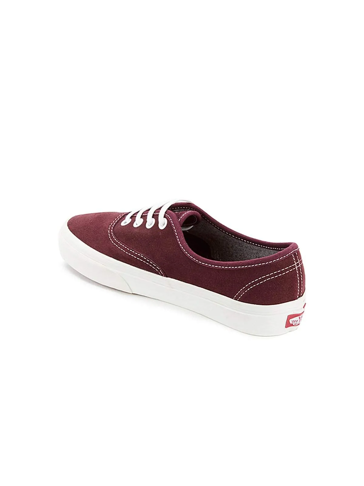 Vans Authentic Trainers Varsity Suede Red