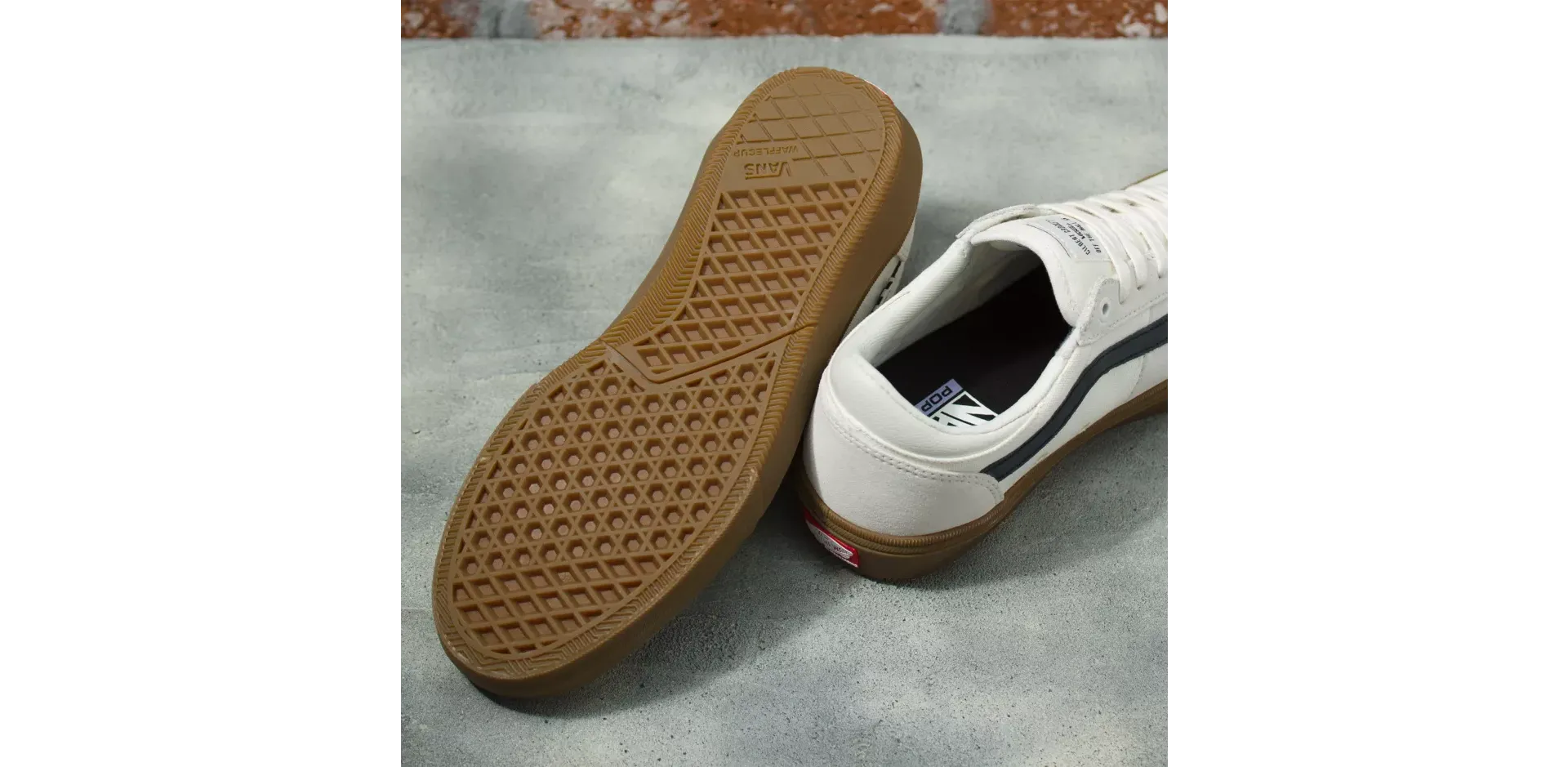 Vans Gilbert Crockett Shoes Marshmallow/Gum