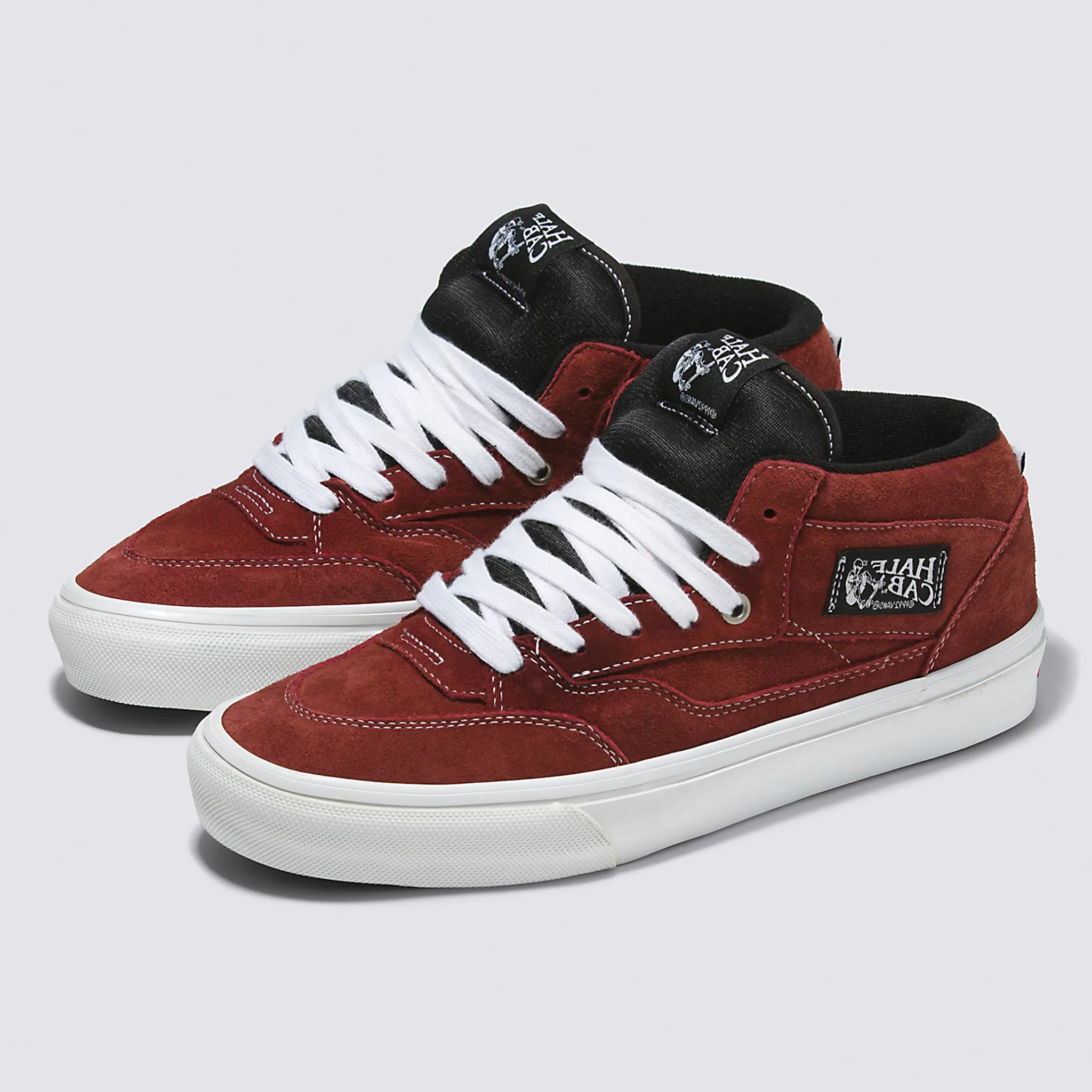Vans Half Cab '92 Pig Suede Brick Shoe