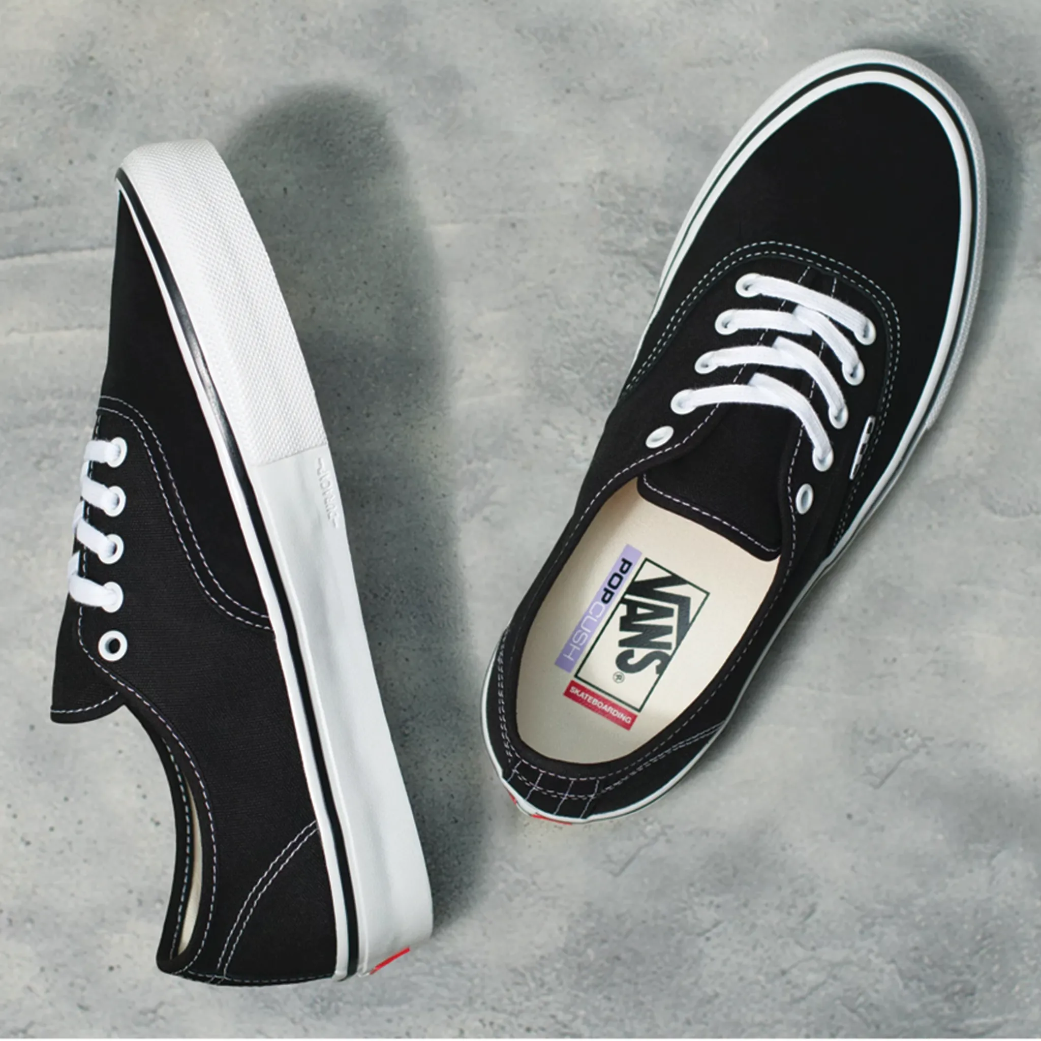 Vans Skate Authentic Black/White