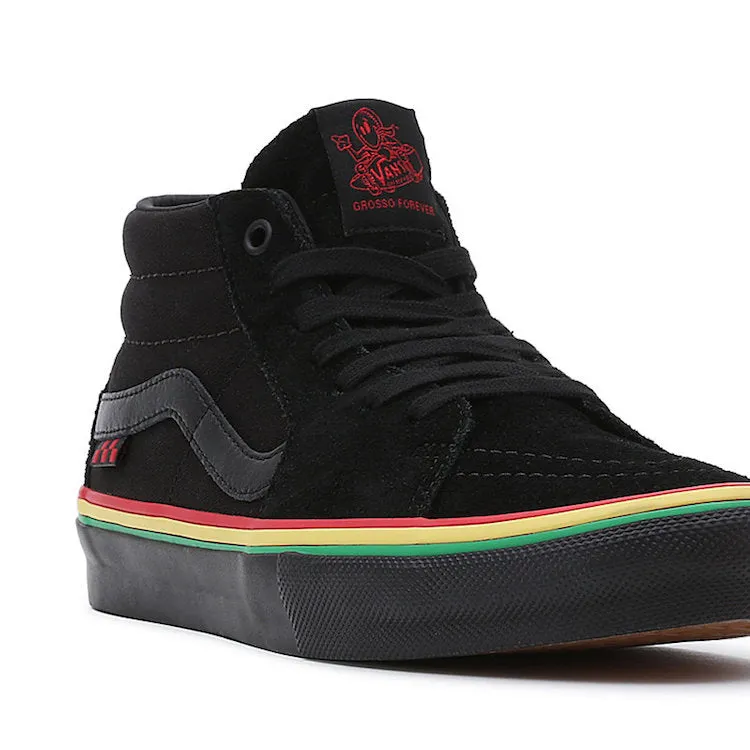 Vans Skate Grosso Mid Rasta/Black Shoes