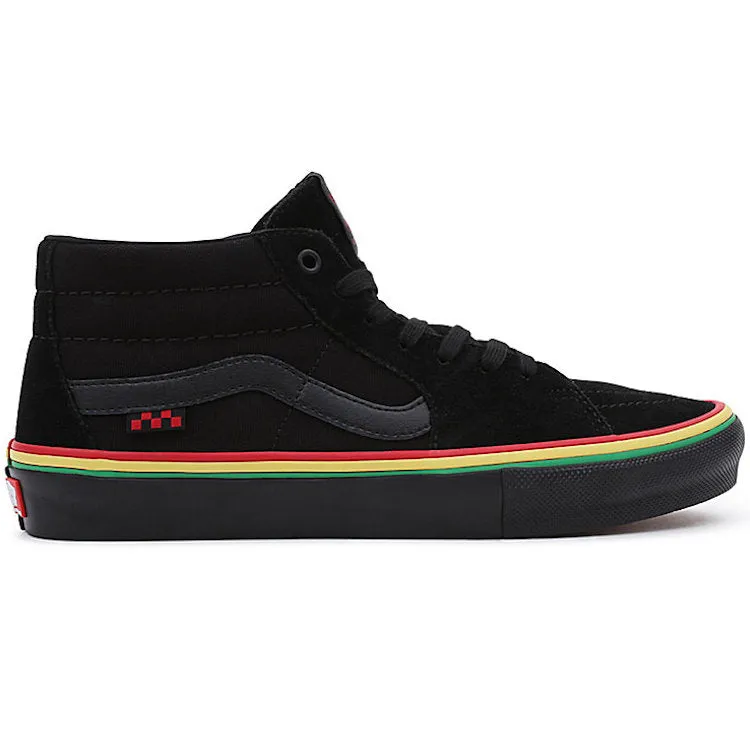 Vans Skate Grosso Mid Rasta/Black Shoes