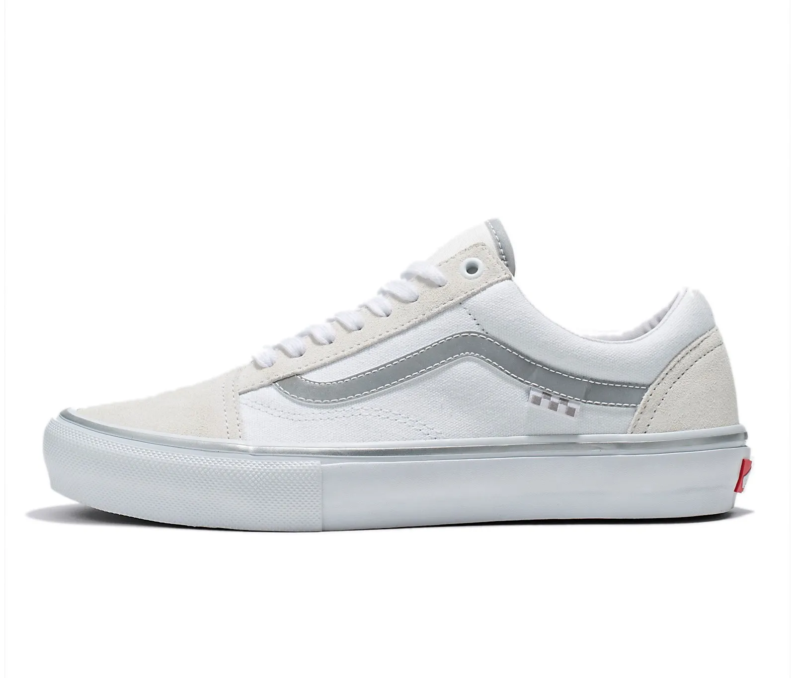Vans Skate Old Skool Reflective/True White
