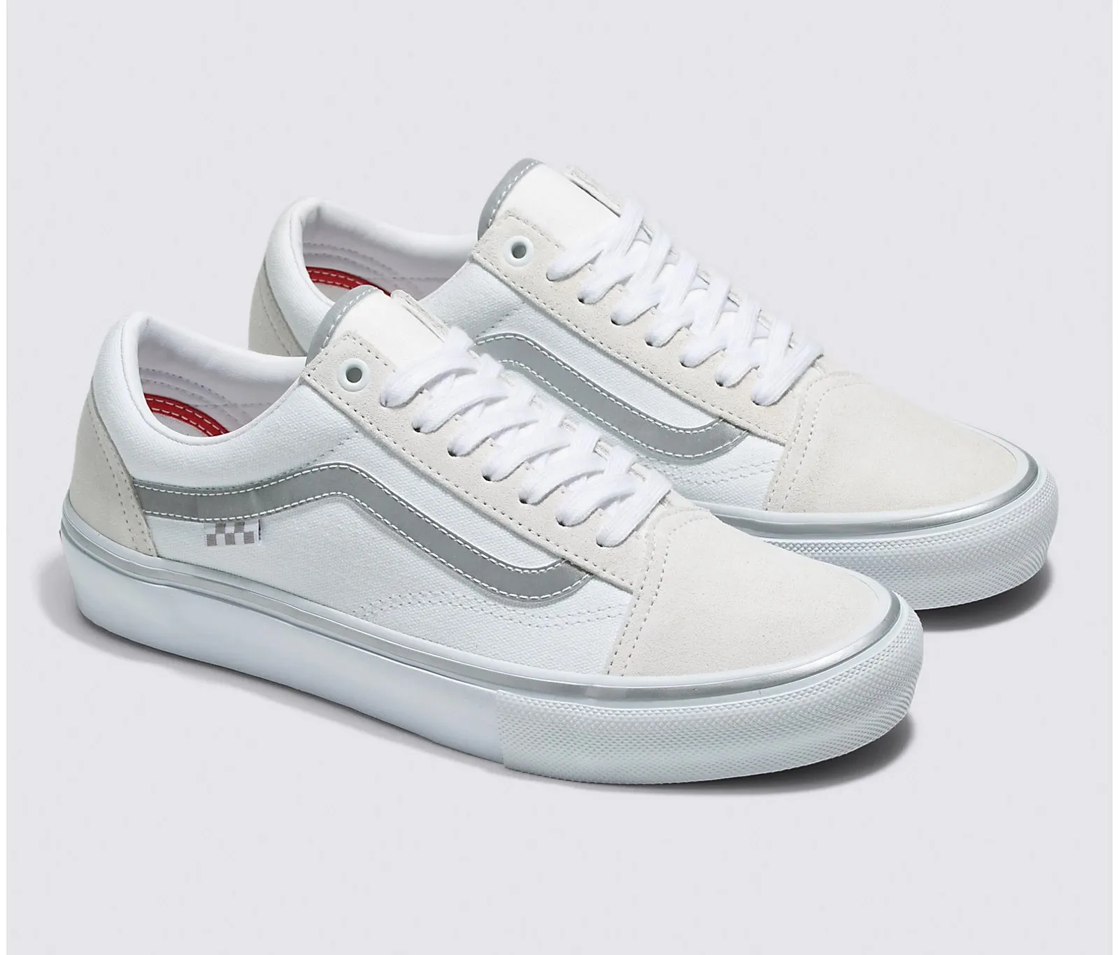 Vans Skate Old Skool Reflective/True White