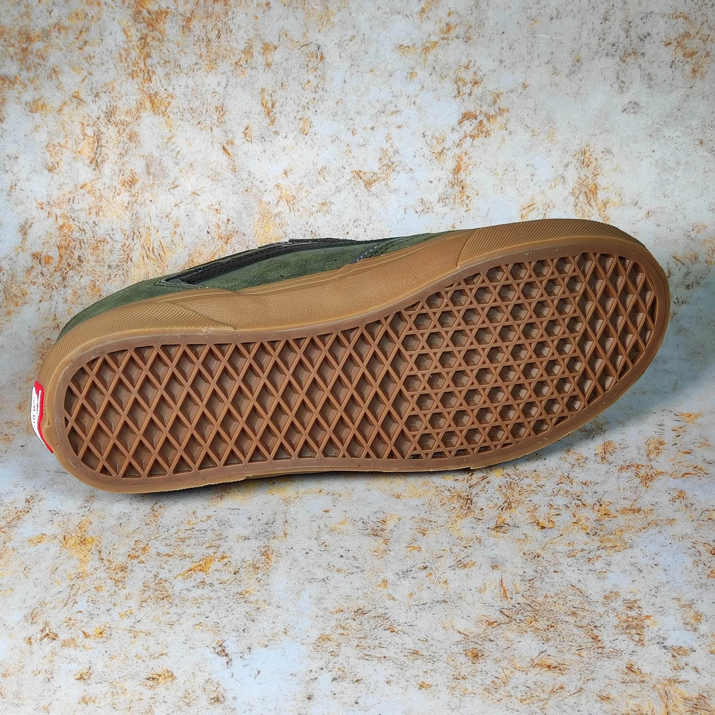 Vans Skate Rowley Shoes Green / Gum