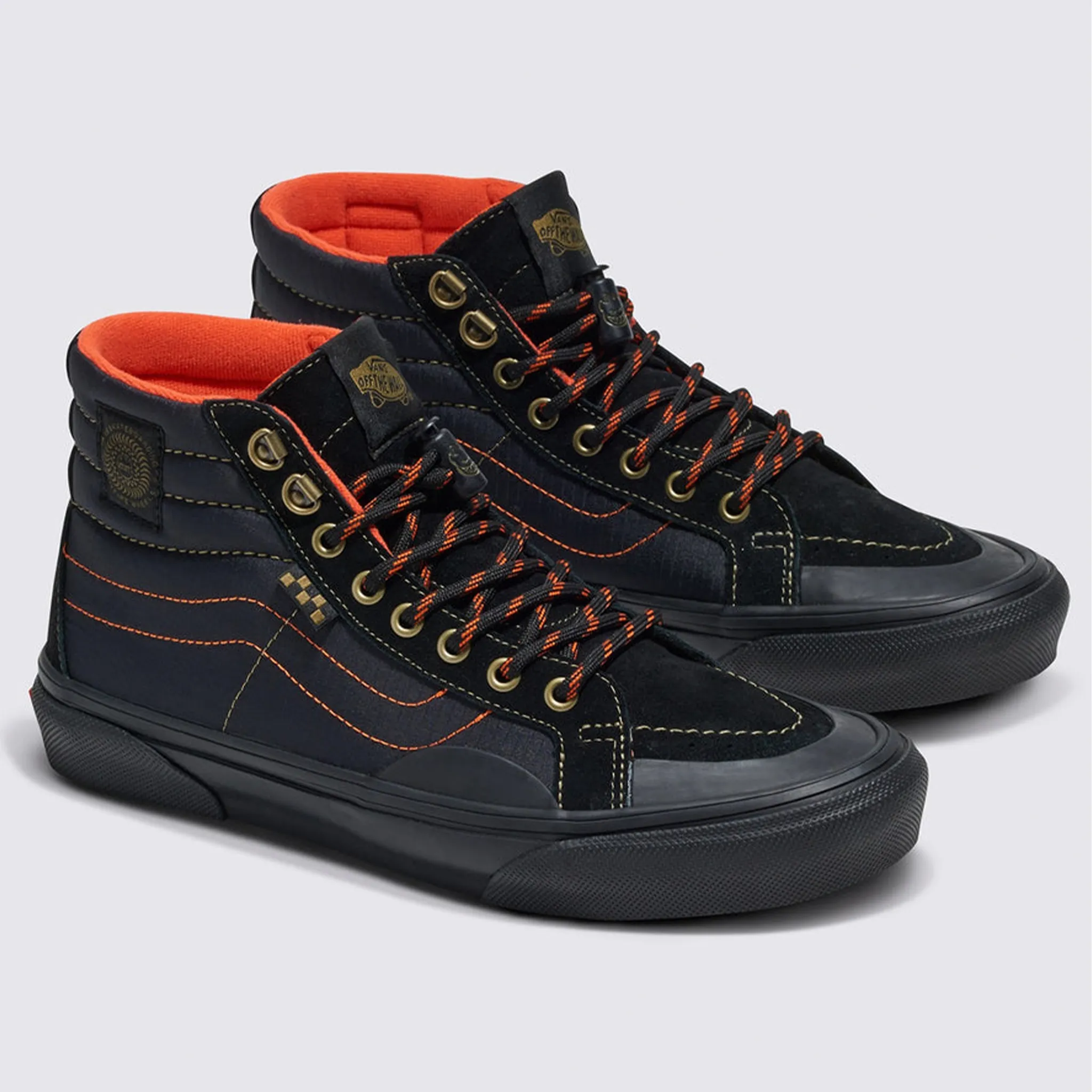 Vans X Spitfire Sk8-Hi Black/Orange
