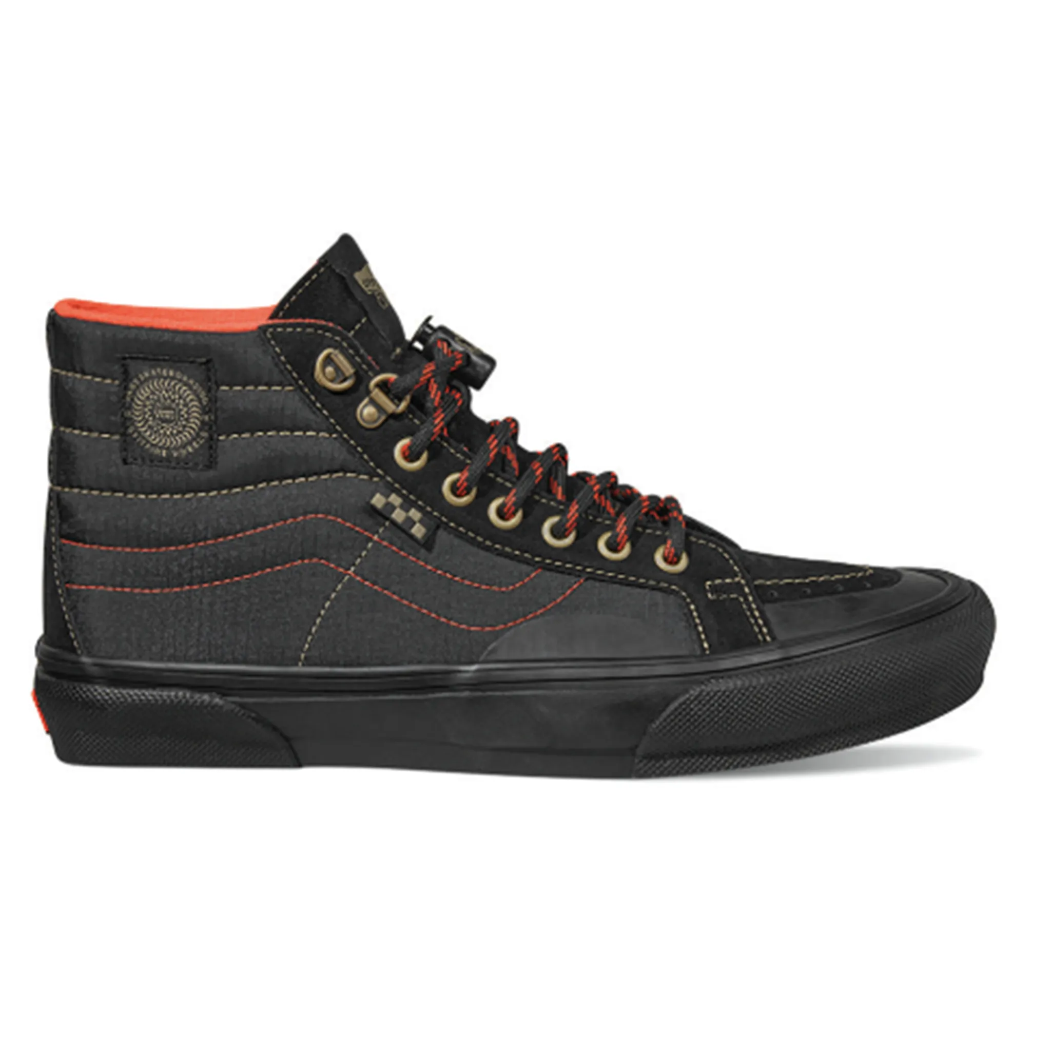 Vans X Spitfire Sk8-Hi Black/Orange