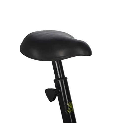 Vicky Fitness Air Bike with Moving Handle Full Body Workout with Cushioned Seat for Cardio Training, Weight Loss & Workout at Home