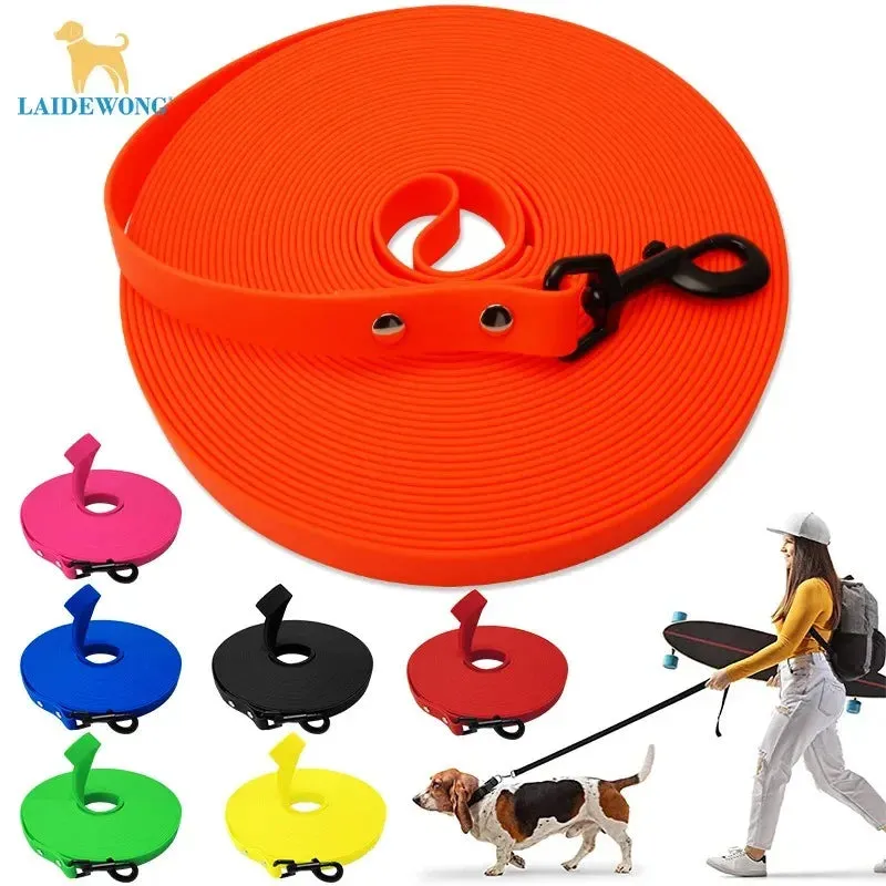 Waterproof Multicolor PVC Dog Leash
