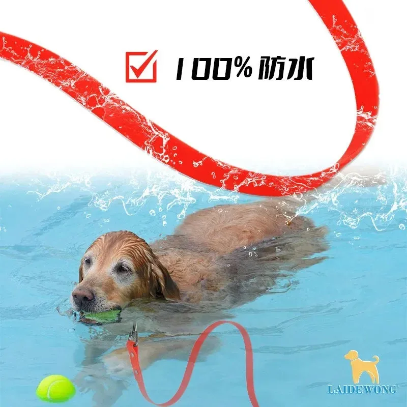 Waterproof Multicolor PVC Dog Leash