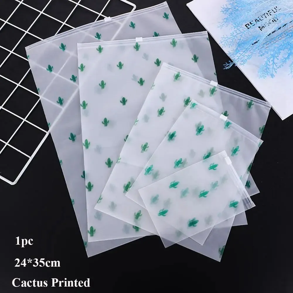 Waterproof Plastic Travel Bag Set - Makeup Storage, Shoes Organizer Pouches with Zip Lock, Portable Packing Bags for Clothes (8 Sizes)