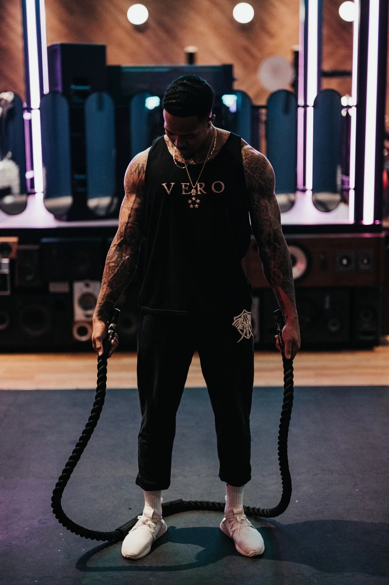 Weighted Jump Rope | 25MM OxCord 2.8 lbs. | At Home Workout
