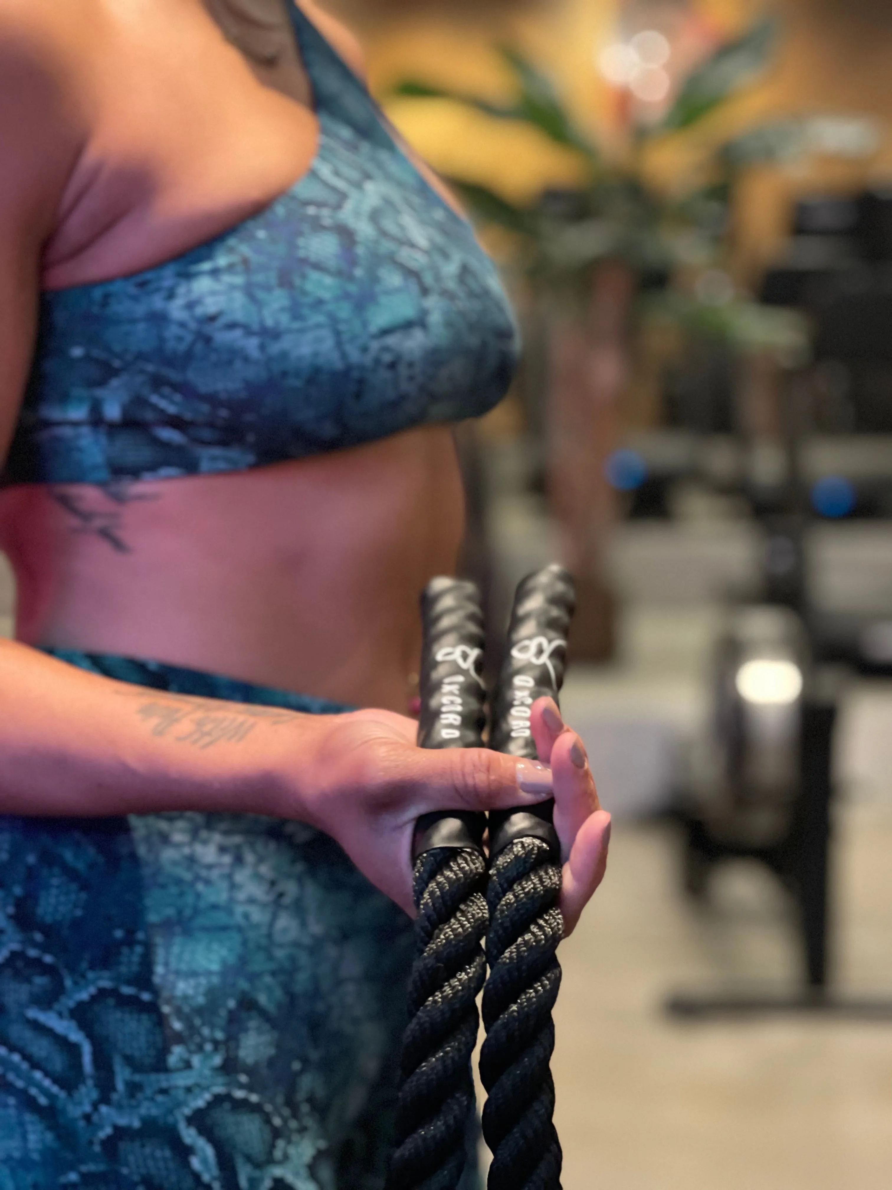 Weighted Jump Rope | 25MM OxCord 2.8 lbs. | At Home Workout