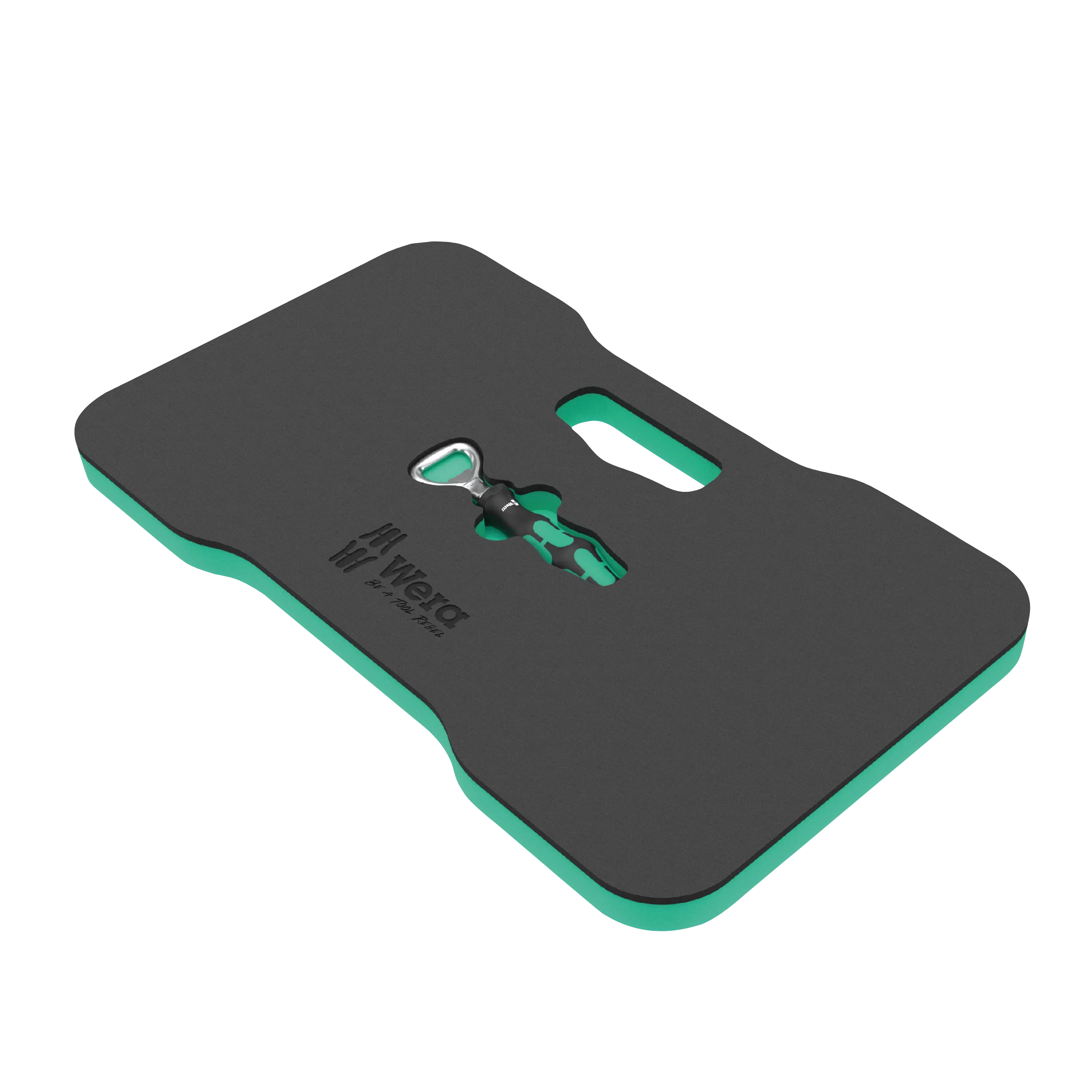 Wera 9516 Kneeling Pad Set 2, Bottle Opener, 2pc - 05134545001