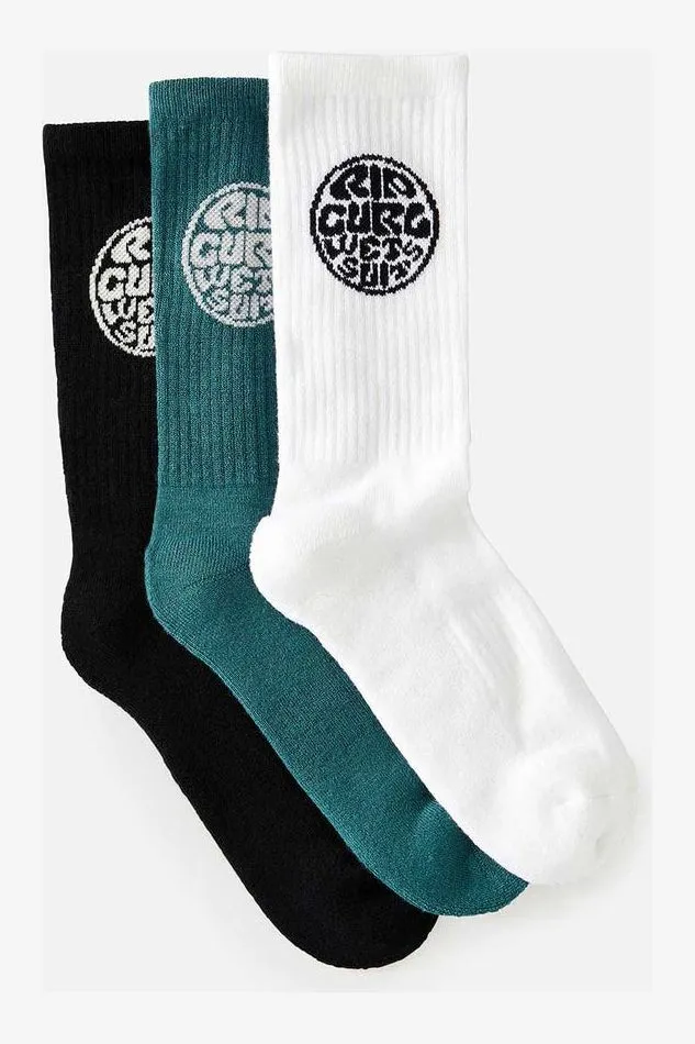 WETTY CREW SOCK 3-PK - MULTICO