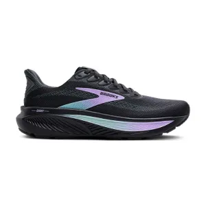 Women's Brooks Ghost 17 1204311B081 Color: Grey/Clearwater/Purple