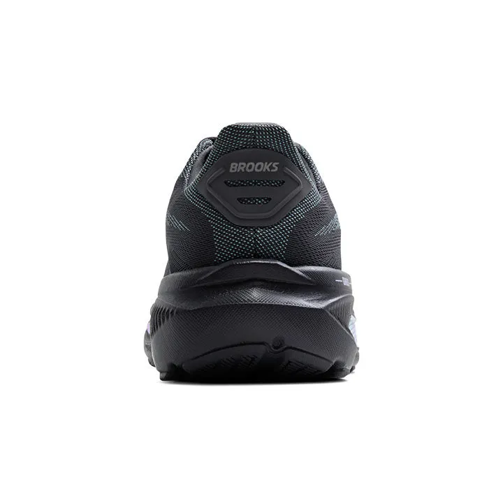 Women's Brooks Ghost 17 1204311B081 Color: Grey/Clearwater/Purple