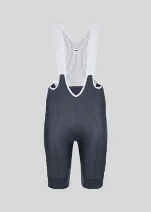 Women's Uniform Bib Shorts - Dark Grey