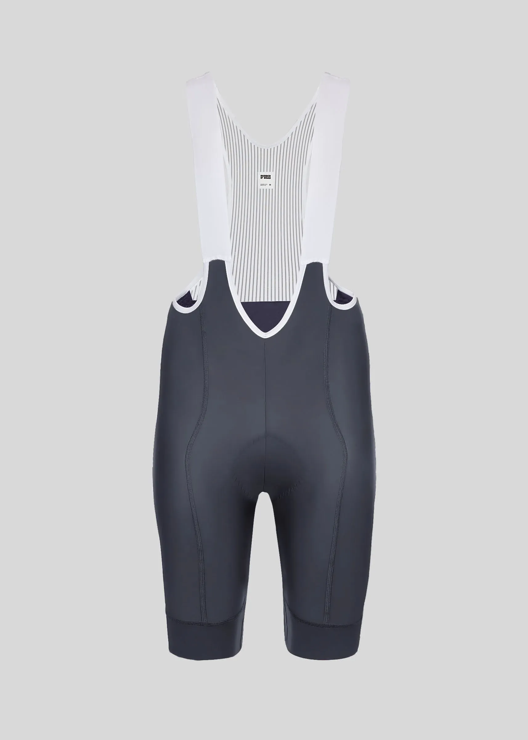Women's Uniform Bib Shorts - Dark Grey