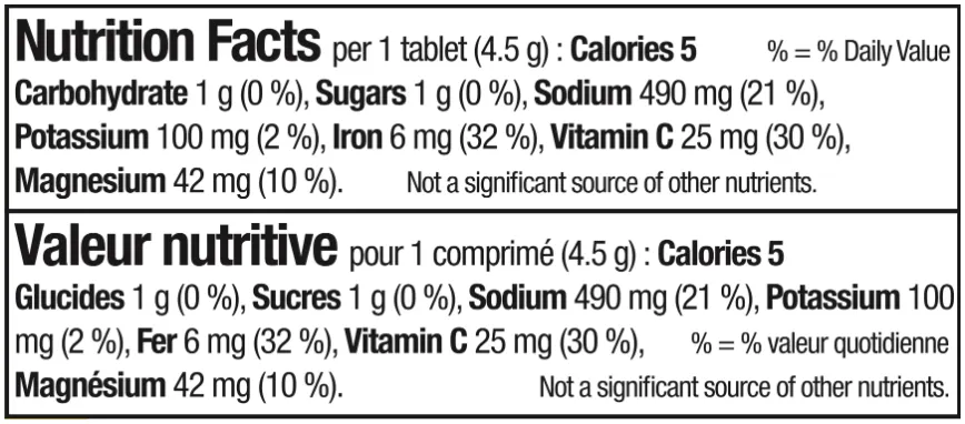 XACT ELECTROLYTES tabs - Cherry Bang