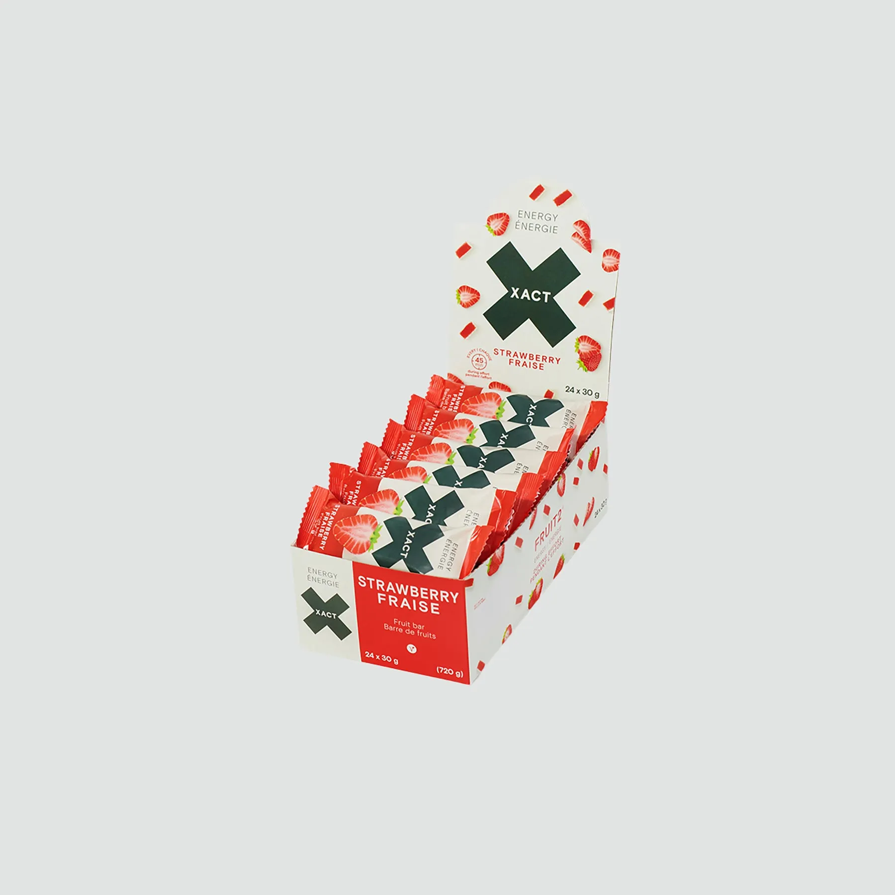 XACT ENERGY Fruit Bars - Strawberry