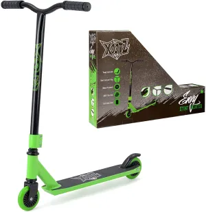 Xootz Kids Complete Stunt Scooter Envy Black/Green