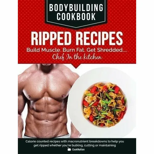 Yoga Anatomy 2nd Edition, Get Fit Fast At Home, BodyBuilding Cookbook Ripped Recipes 3 Books Collection Set