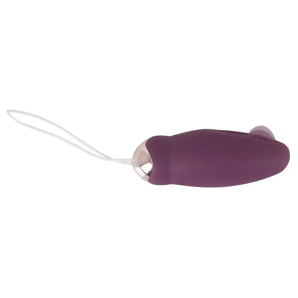 You2toys Silicone Purple Rechargeable Knocking Love Ball with Remote