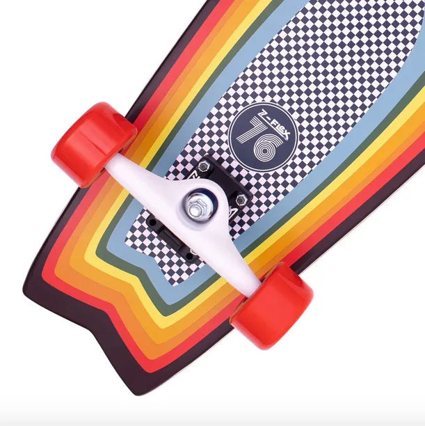Z-Flex Surf-a-Gogo Surfskate Fish Complete Skateboard Cruiser 7.875"