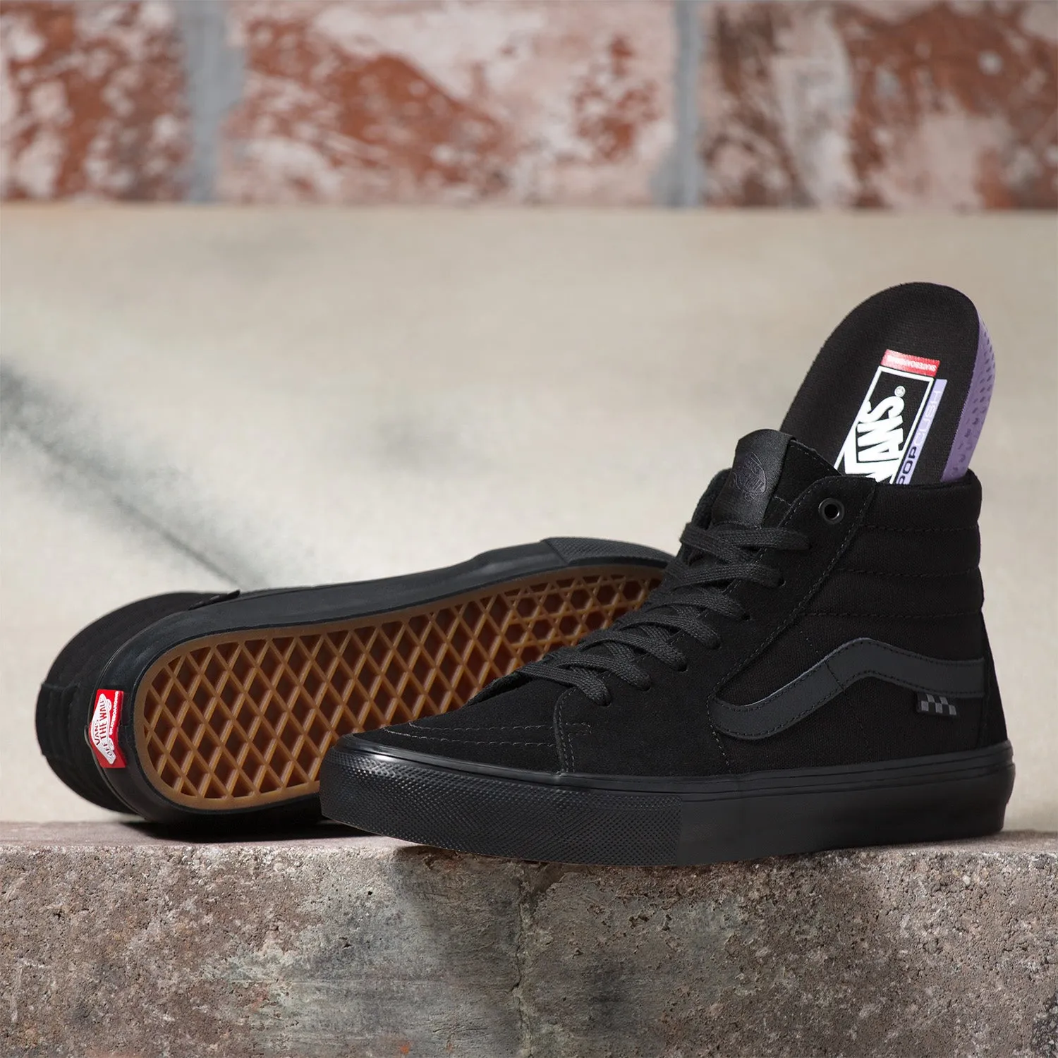 Zapatilla Skate SK8-Hi Black/Black