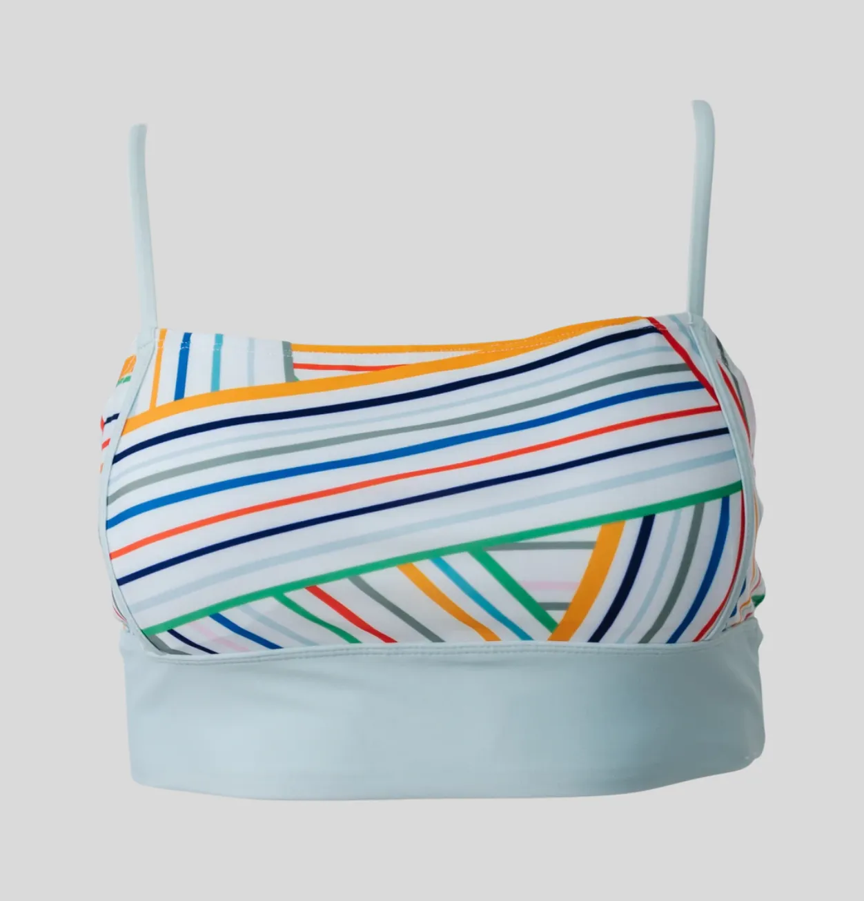 Zari Surf Crop Swim Top (L, XL, XXL) - Final Sale