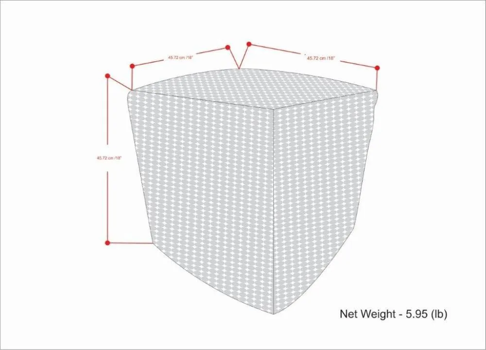 Zelma Outdoor/ Indoor Pouf