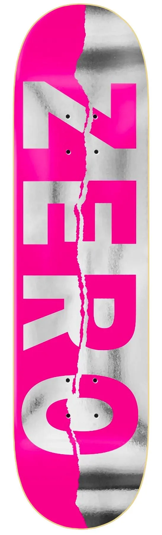 Zero Skateboards Ripped Army Pink/Foil  x Venom Skateboards Custom Complete Skateboard - 8.25"