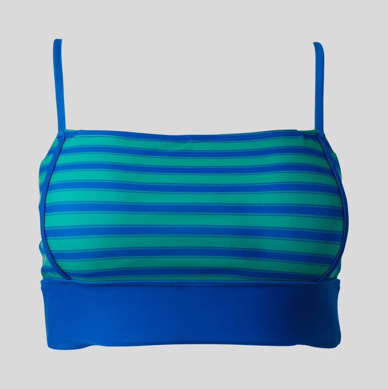 Zoe Surf Crop Swim Top (L, XL, XXL) - Final Sale