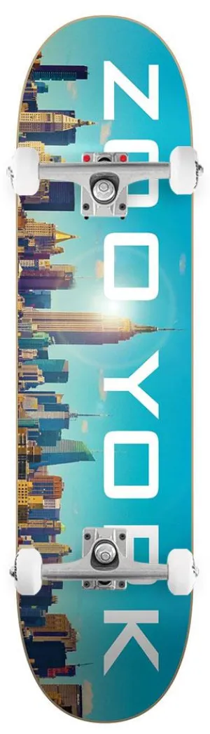 Zoo York Big City Flare Multi x Venom Custom Complete Skateboard - 8.0"